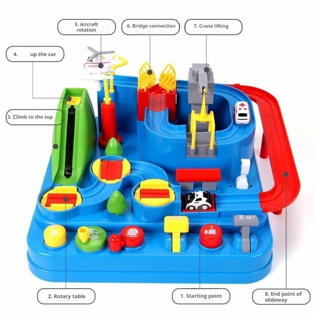 Electric Track Parking Buildin - Electronics Repair Desk ulasan dan harga