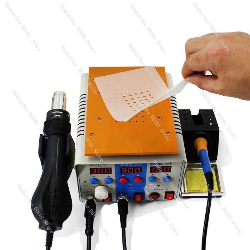 Professional 3 in 1 Hot Air Re - Screen Separator Machine ulasan dan harga
