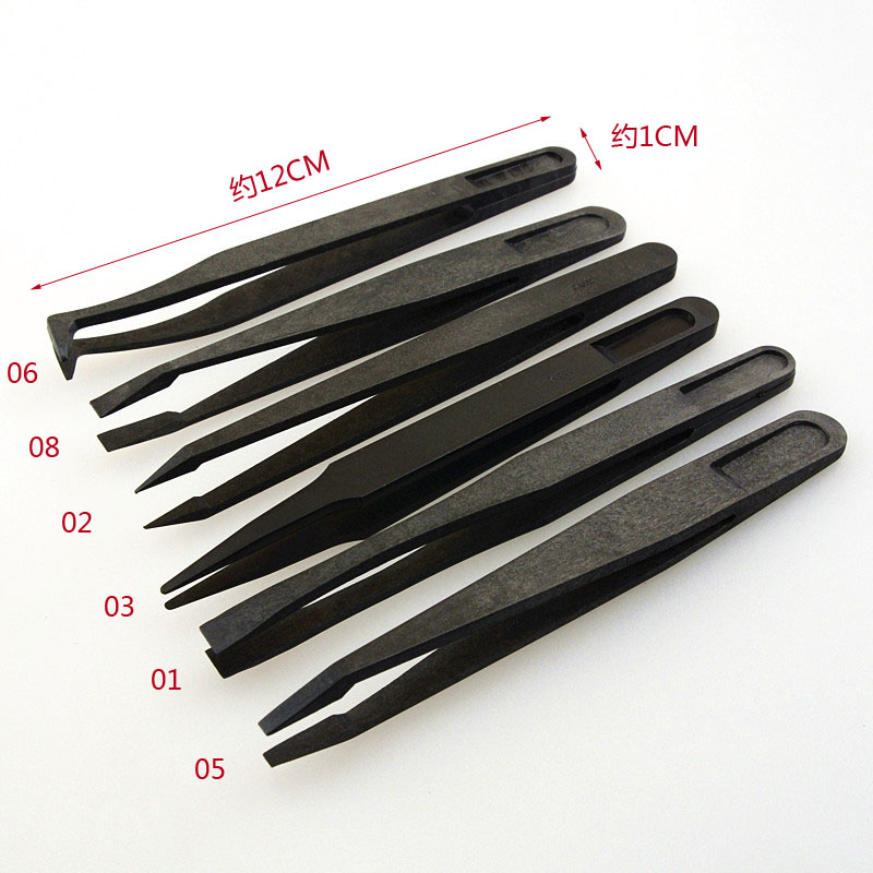 Anti-Static Carbon Fiber Tweez - Electronics Repair Tool Kit ulasan dan harga