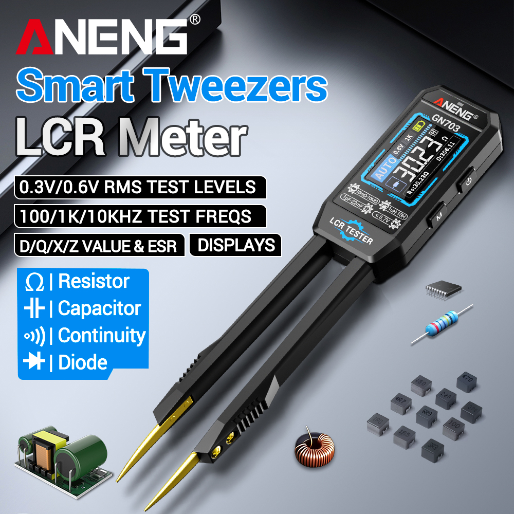 ANENG GN703 Smart Tweezers LCR - Smd Tweezer Set ulasan dan harga