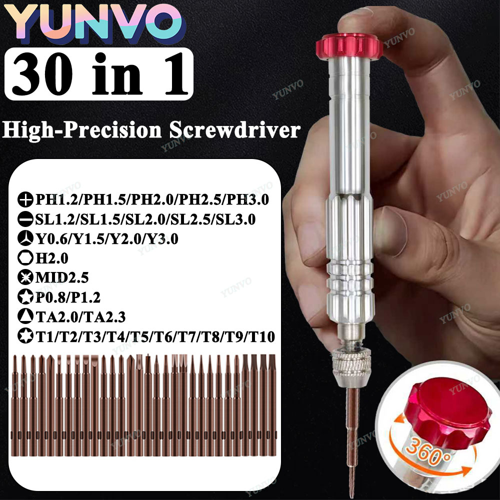 30 in 1 Magnetic Precision Scr - Electronics Repair Tool Kit ulasan dan harga