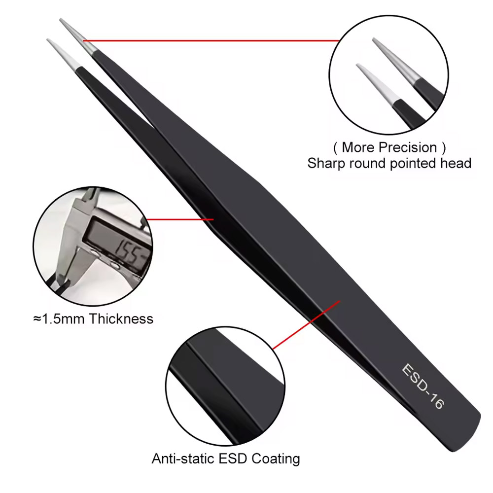 10Pcs/Set Precision Anti-Stati - Electronics Repair Tool Kit ulasan dan harga