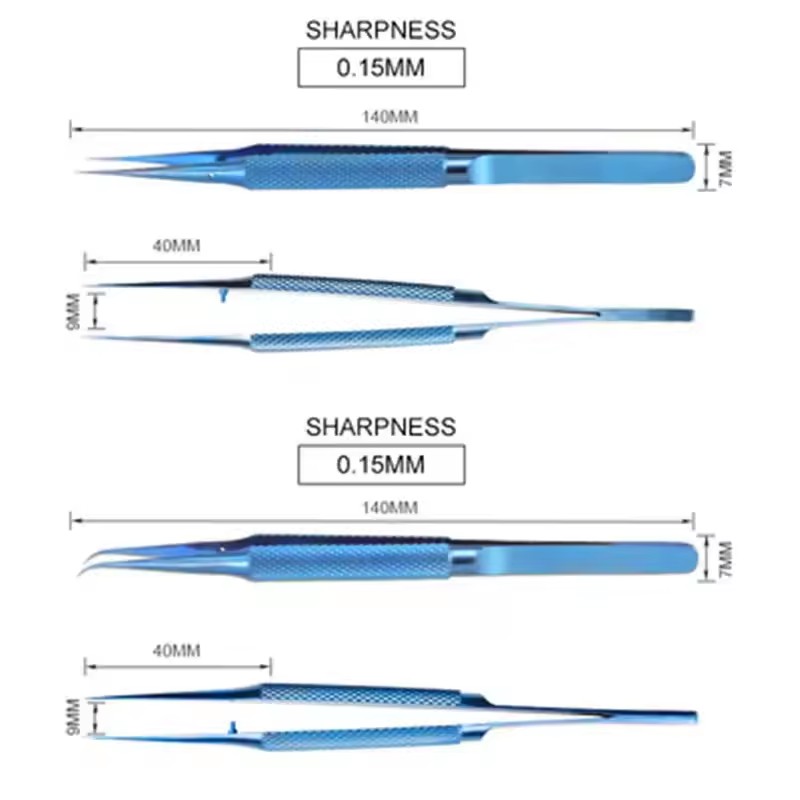 Precision Titanium Alloy Anti- - Smd Tweezer Set ulasan dan harga