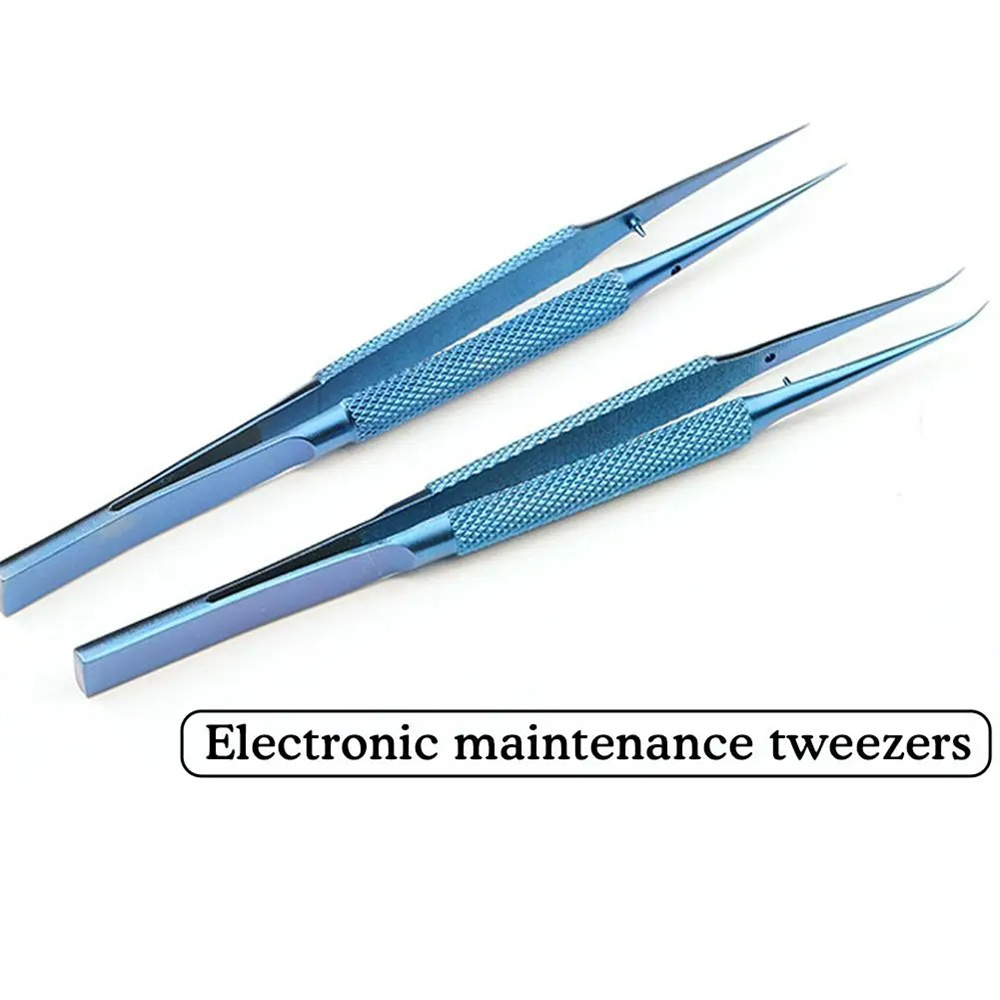 Precision Titanium Alloy Anti- - Smd Tweezer Set ulasan dan harga