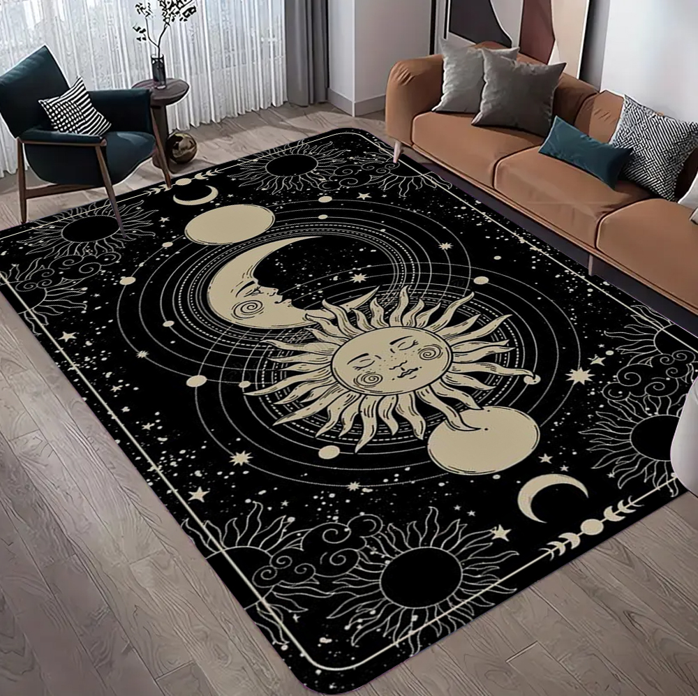 Witch Sun Moon Pentagram Gothi - Electronics Repair Desk ulasan dan harga