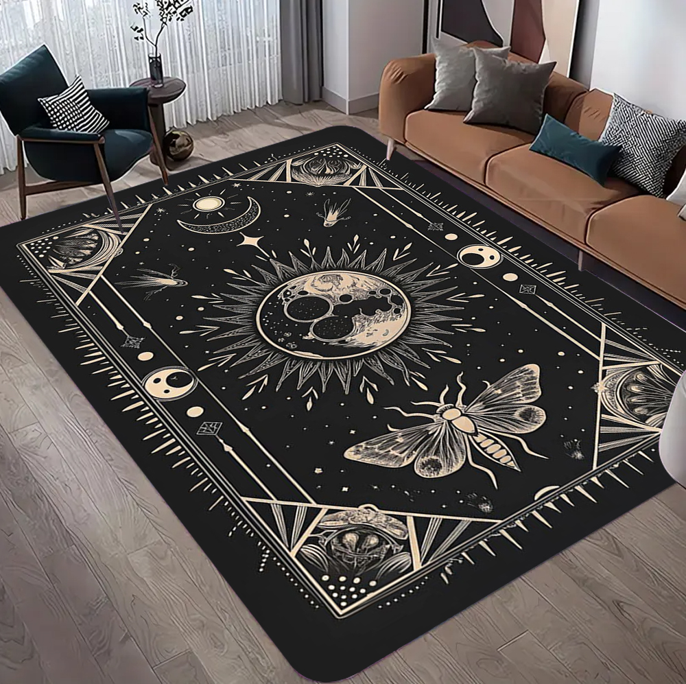 Witch Sun Moon Pentagram Gothi - Electronics Repair Desk ulasan dan harga