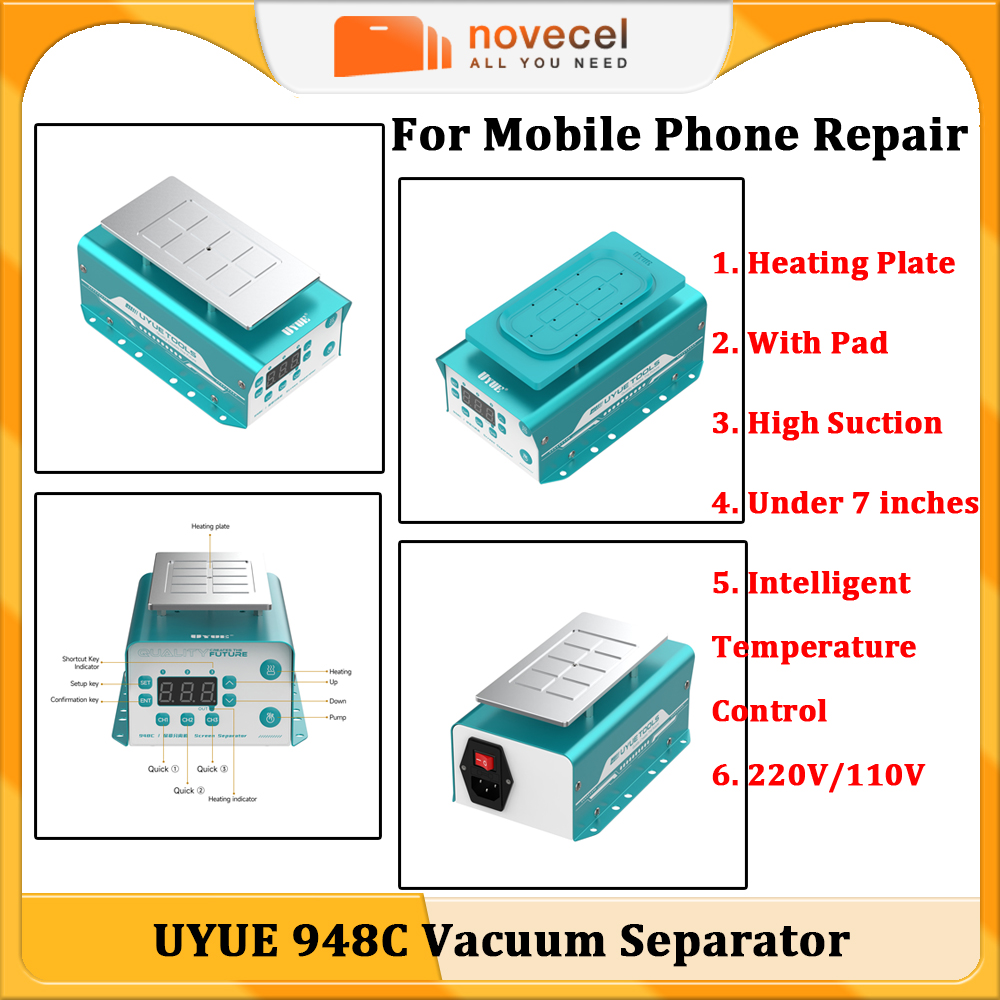 UYUE 948C LCD Screen Vacuum Se - Screen Separator Machine ulasan dan harga