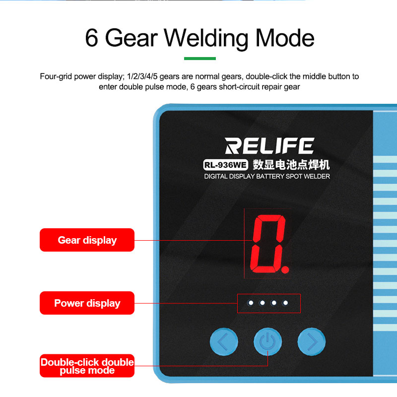 RL-936WE Digital Display Batte - Screen Separator Machine ulasan dan harga