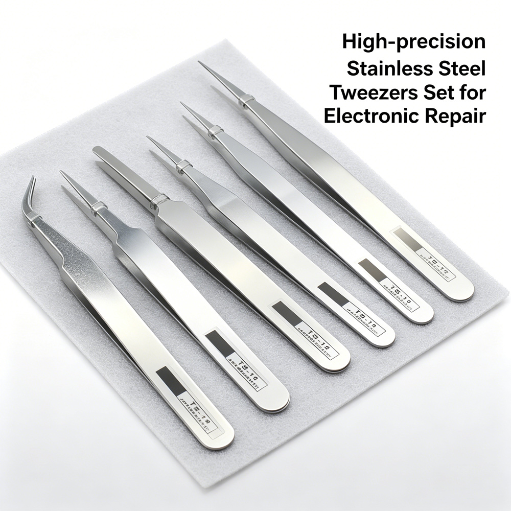 Anti-magnetic Stainless Steel  - Electronics Repair Tool Kit ulasan dan harga