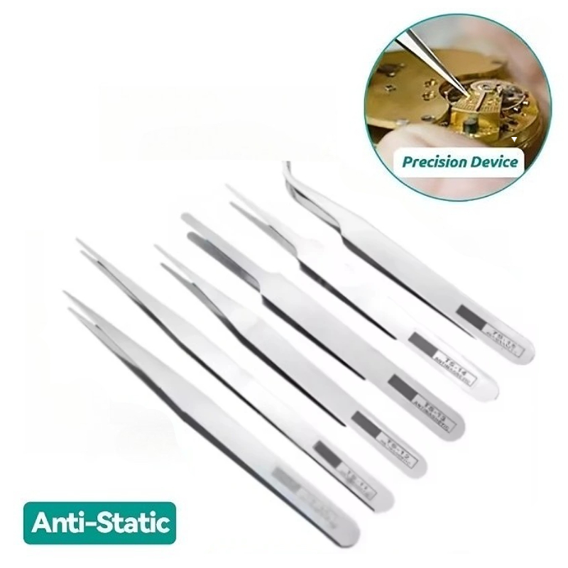 Anti-magnetic Stainless Steel  - Electronics Repair Tool Kit ulasan dan harga