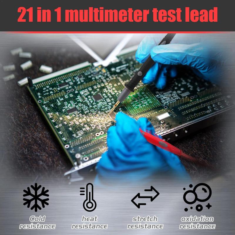 Test Leads Set 21 In 1 Probe T - Electronics Repair School ulasan dan harga