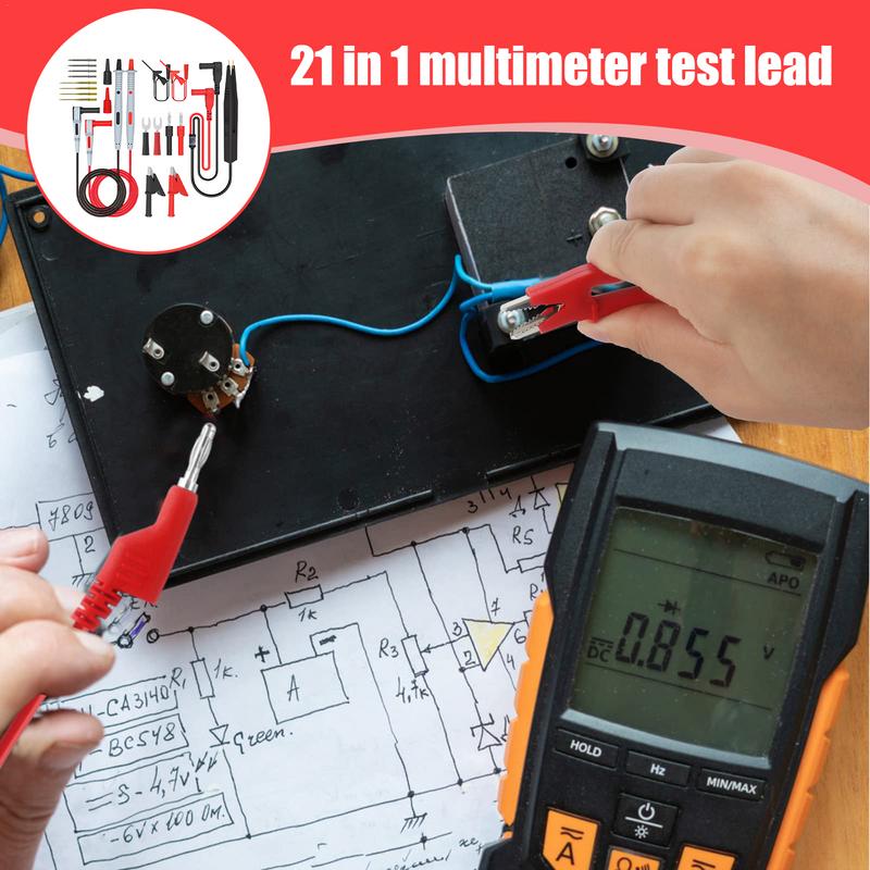 Test Leads Set 21 In 1 Probe T - Electronics Repair School ulasan dan harga