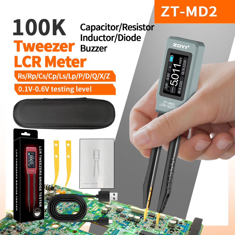 ZOYI MD2 Portable Smart Tweeze - Smd Tweezer Set ulasan dan harga