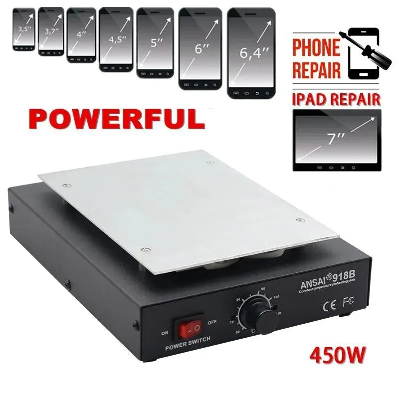 450W Durable 7 inch Phone LCD  - Screen Separator Machine ulasan dan harga