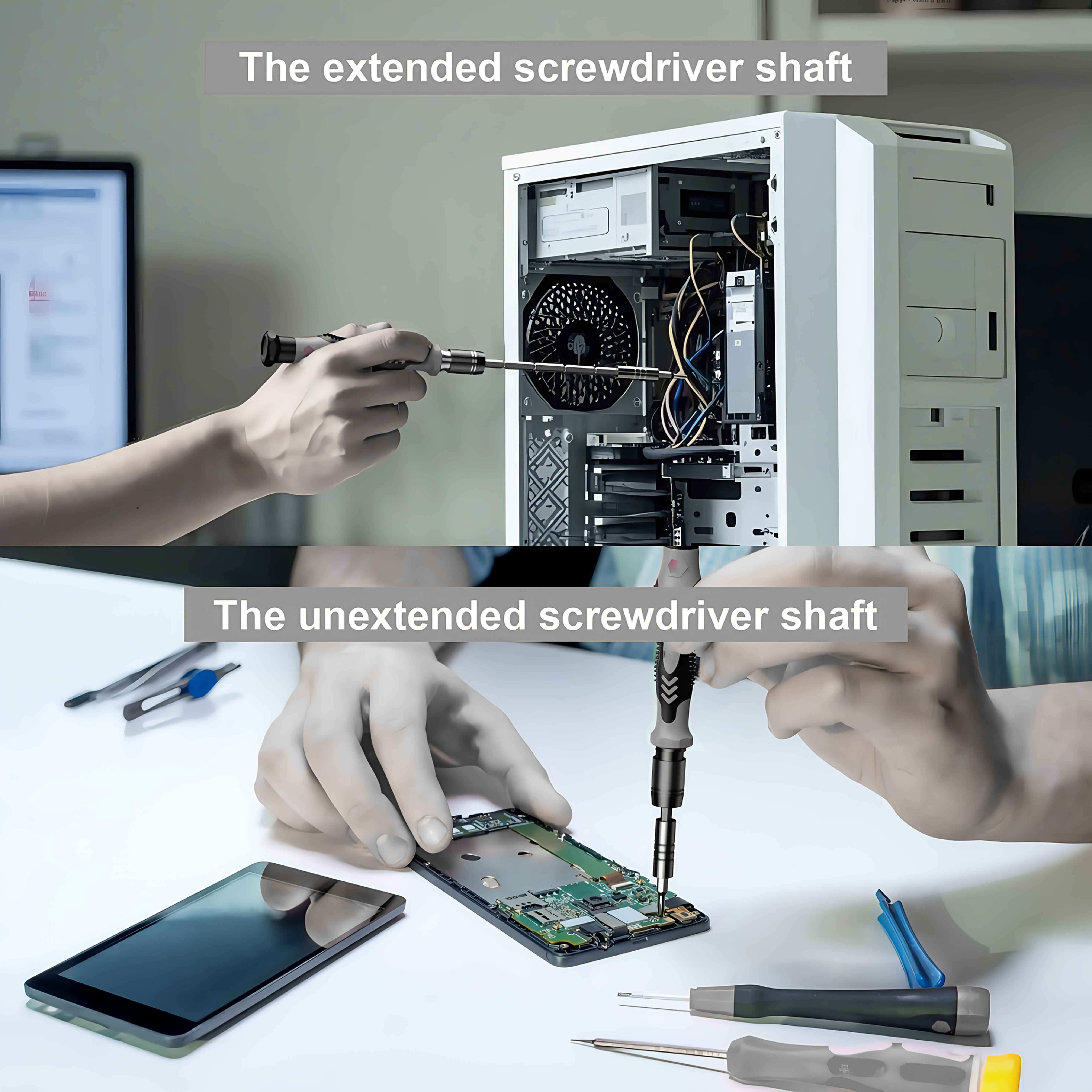 115-in-1 Screwdriver Set, Mult - Electronics Repair Tool Kit ulasan dan harga