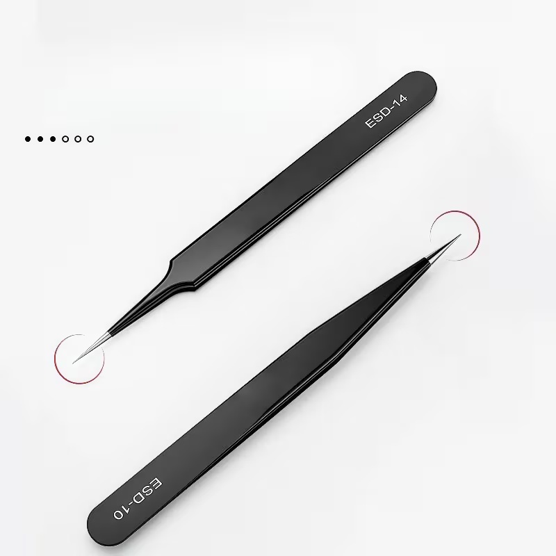 6 PCS Precision Tweezers Set A - Electronics Repair Tool Kit ulasan dan harga