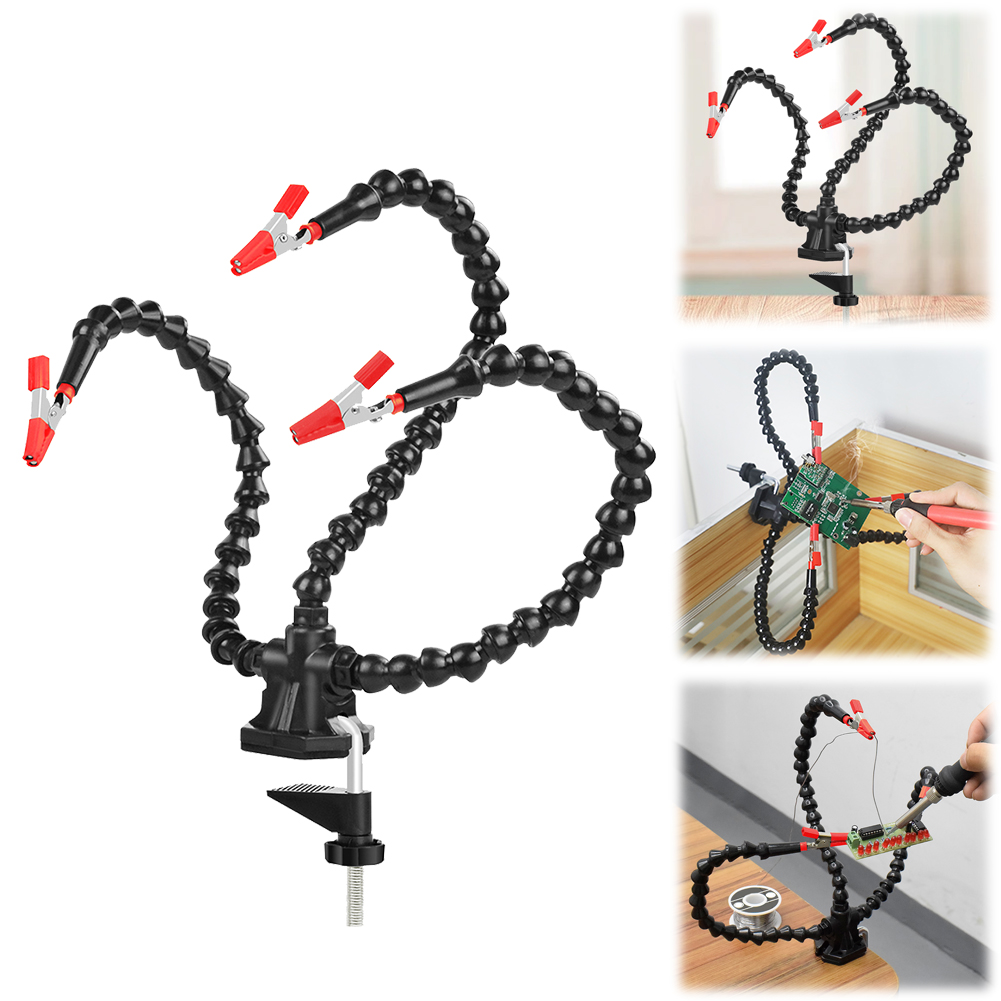 Desk Clamp Soldering Helping H - Electronics Repair Desk ulasan dan harga