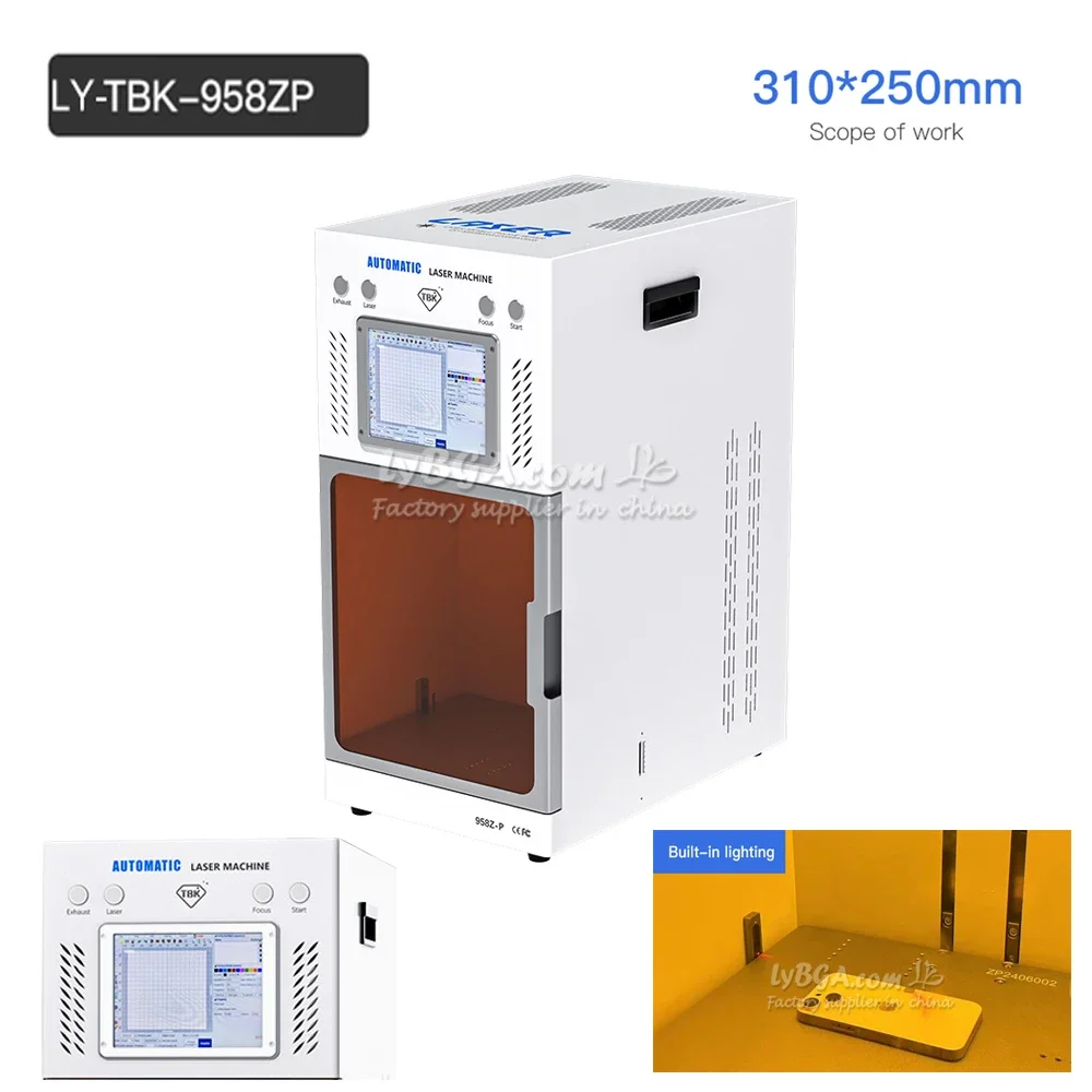 LY TBK 958ZP UV Cold Light Las - Screen Separator Machine ulasan dan harga